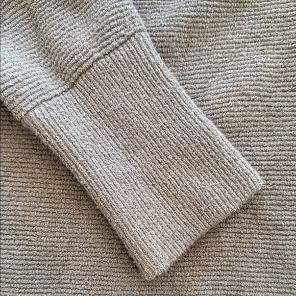 Free People Slouchy Ottoman Tunic Olive Green Turtleneck Sweater - Picture 3 of 8